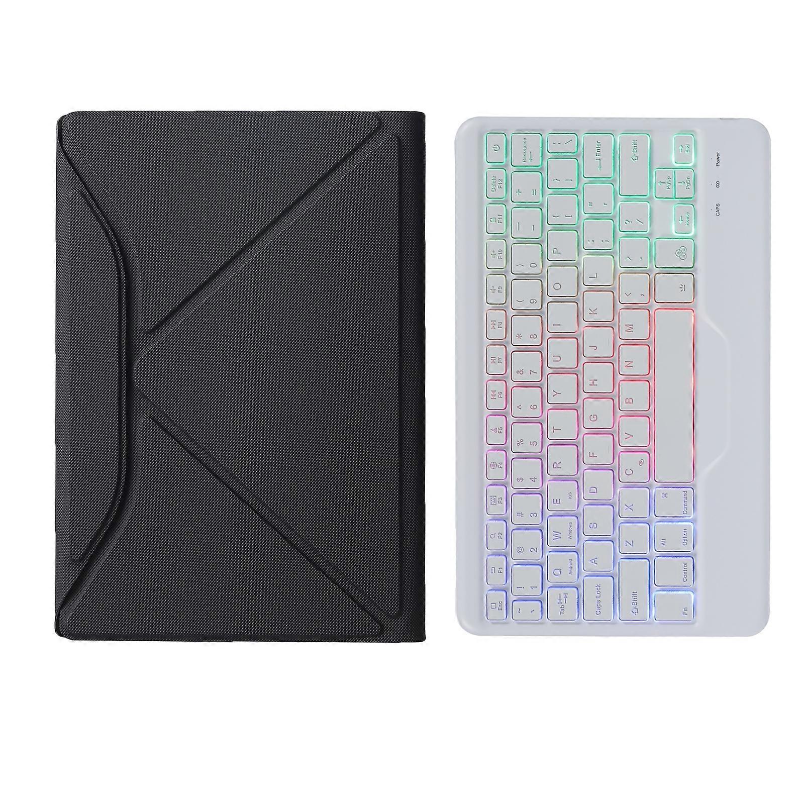 Capa de couro para tablet Lenovo Smart Tab M10 HPD Plus TB-X606F de 10,3 polegadas com teclado Bluetooth