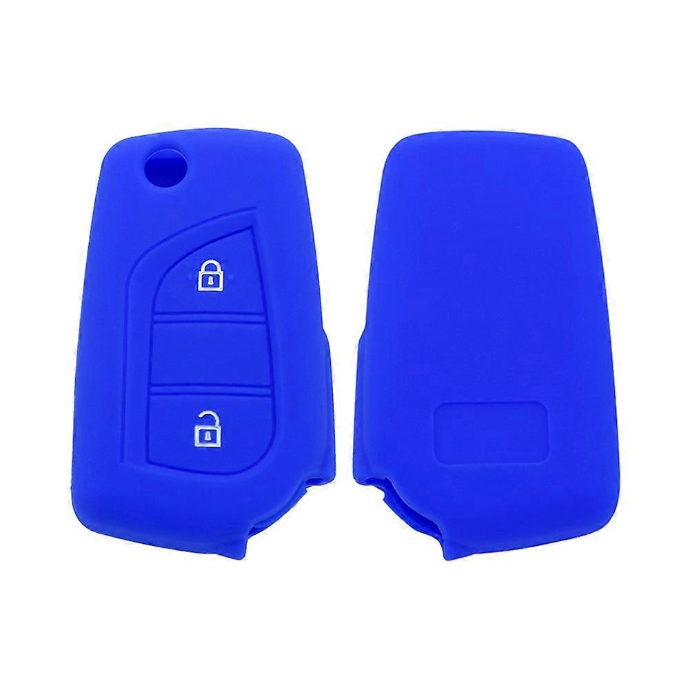 Car Key Case Cover Remote Key Shell Holder for Toyota Yaris Highlander Camry RAV4 Aygo For Peugeot 108 For Citroen C1