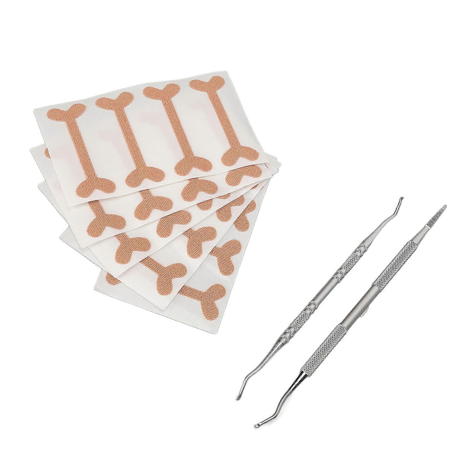 Toenail Corrector Set for Ingrown Toenails Reduces Soreness Breathable Pedicure Kit