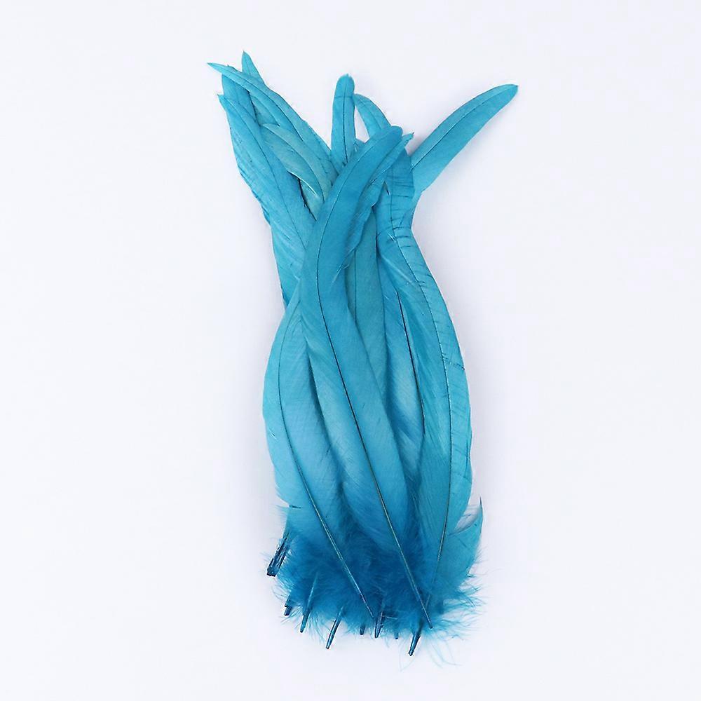 50pcs Natural Rooster Tail Feather Pheasant Feathers Stage Wedding Party Decoration Carnival Long Plumes Table Centerpieces