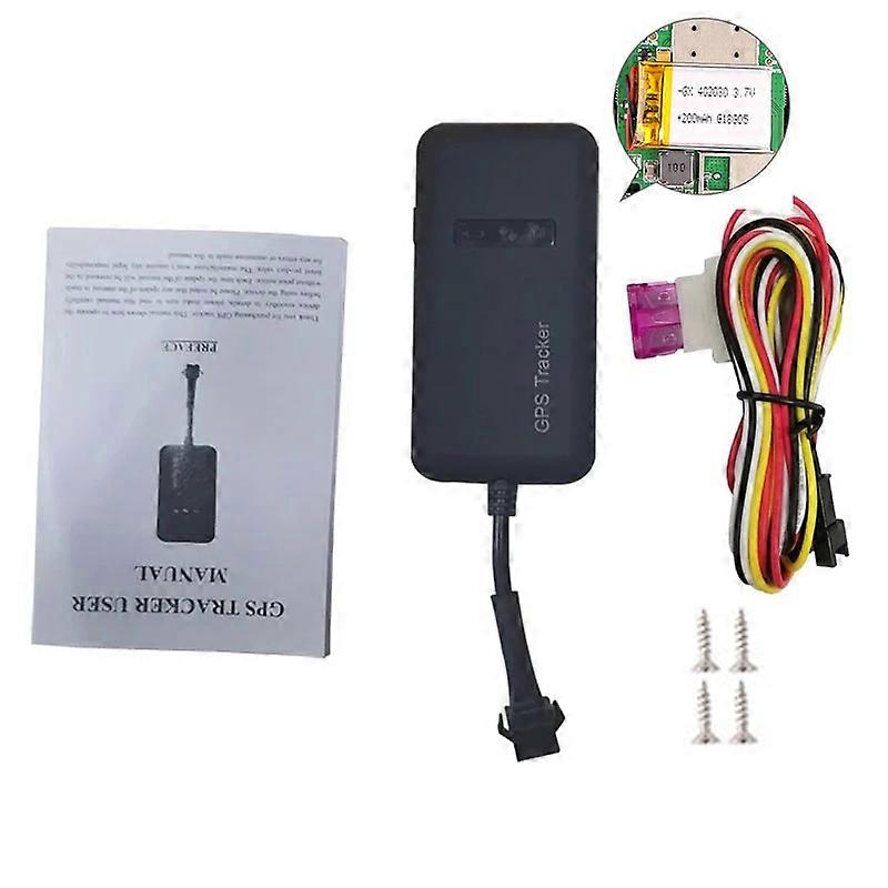 Car GPS Tracker GT02A GT02D GSM GPRS Vehicle Tracking Device Monitor Locator Remote Contr With Fuel Injectionol Built In Battery