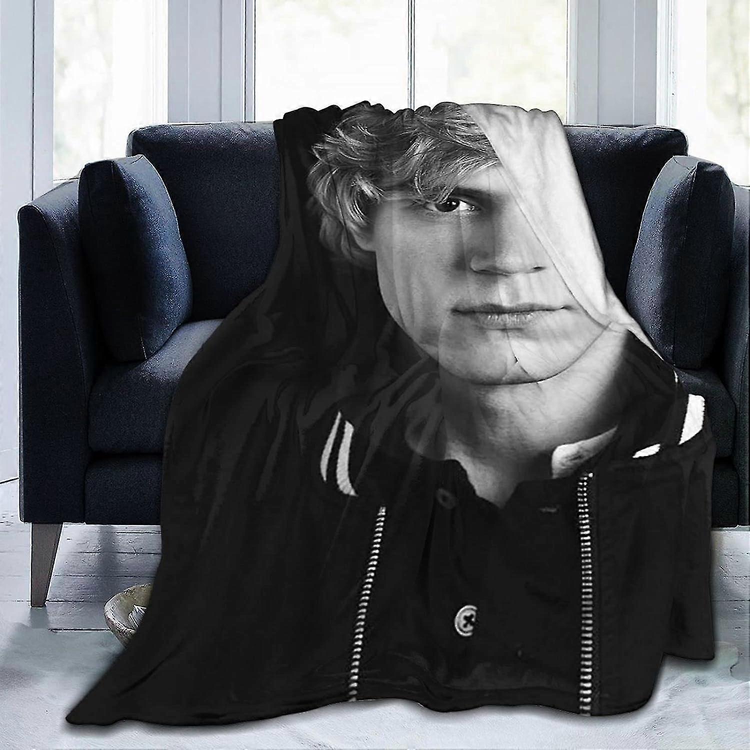 بطانية إيفان بيترز ، بطانية من الفانيلا الدافئة وخفيفة الوزن ومريحة فائقة النعومة ، بطانية من الصوف ، ستوكات مضادة للبيلينغ Plushjvrivjh3518