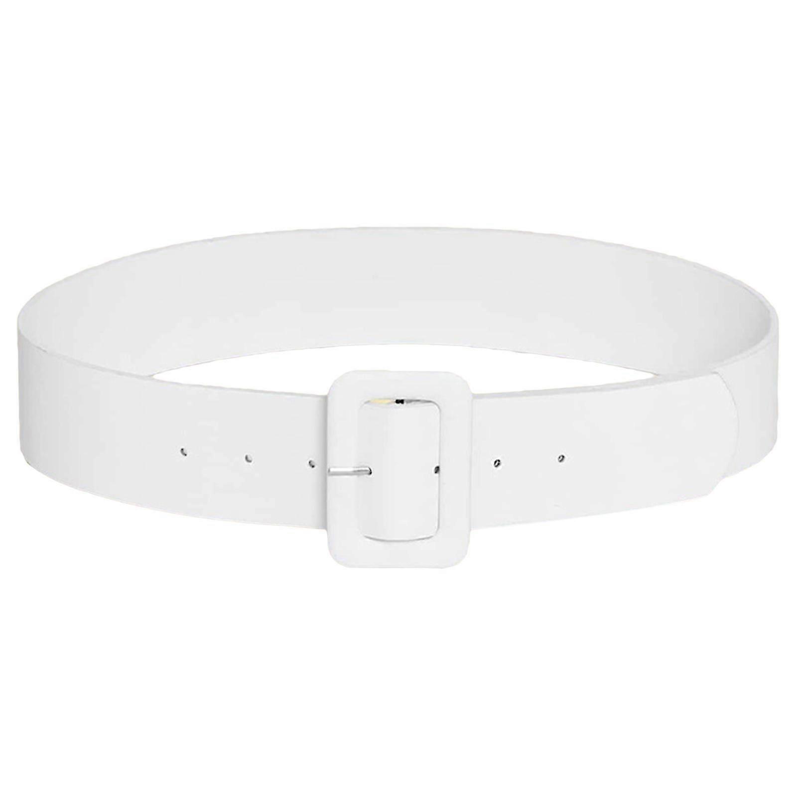 All-match Midjebälte Pu Läder Midjebälte Med Justerbart Fyrkantigt Spänne TA