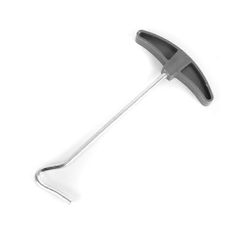 Tent Peg Ground Hook Pullers Extractor Remover(2pcs,silver)
