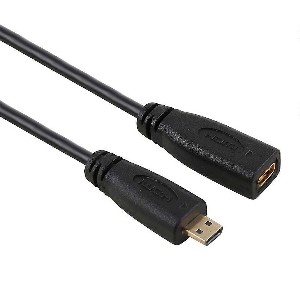 30cm Micro HDMI adaptérový kabel samice na samec