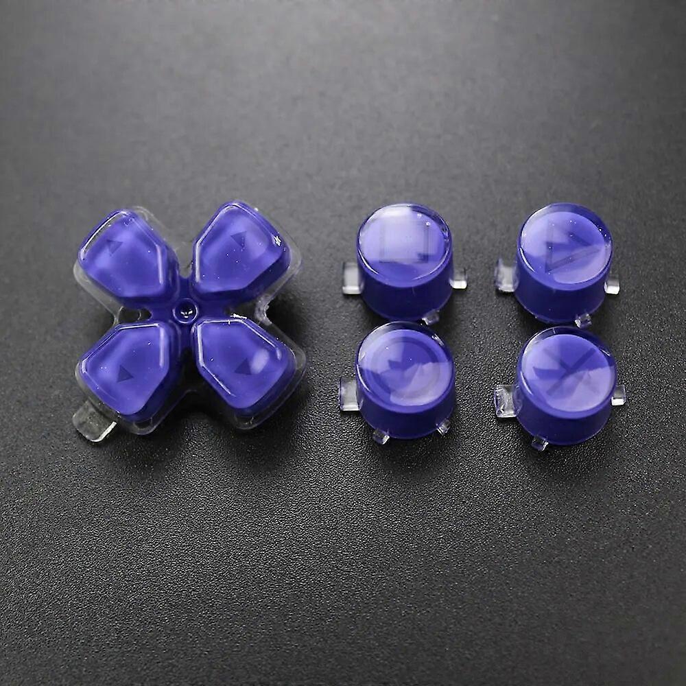 JCD για ελεγκτή PS5 Gamepad D-Pad A B X Y Cross Crystal Button Αντικατάσταση πλήκτρου λειτουργίας κατεύθυνσης