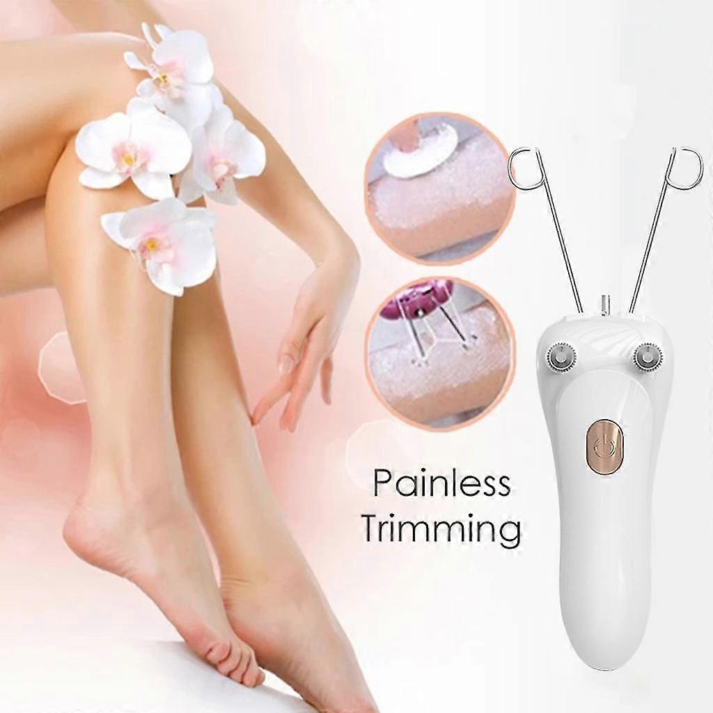 Gold Twist Ansiktshårfjerner Aut Thread Bomull Threading Epilator Aut Tråd Bomull Threading Epilator