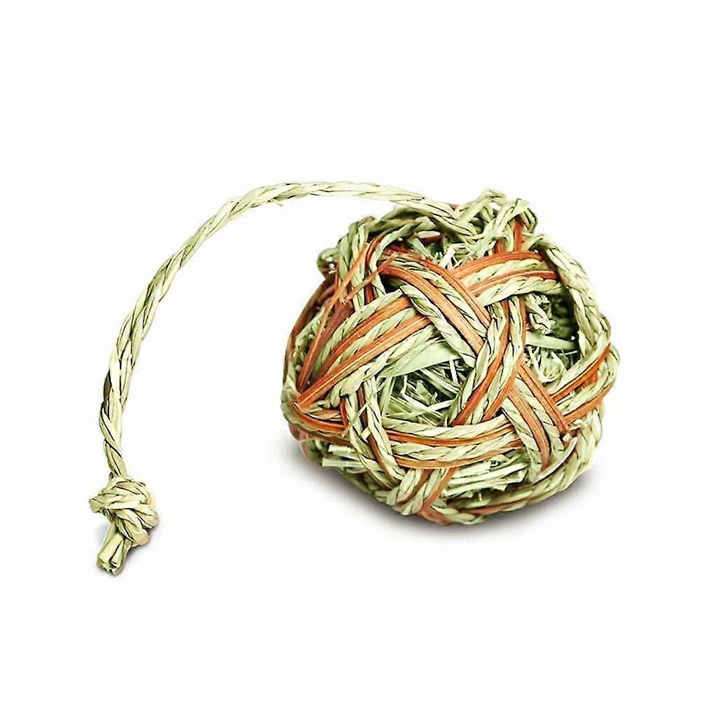 Timothy Grass Ball Rabbit Guinea Pig Chew Toy Molar Grass Ball