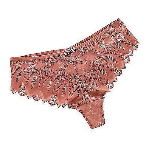 Nouvelle culotte Femmes Dentelle Sous-vêtements Taille Basse Slips Creux G String Underpant Confortable Fe Linrie