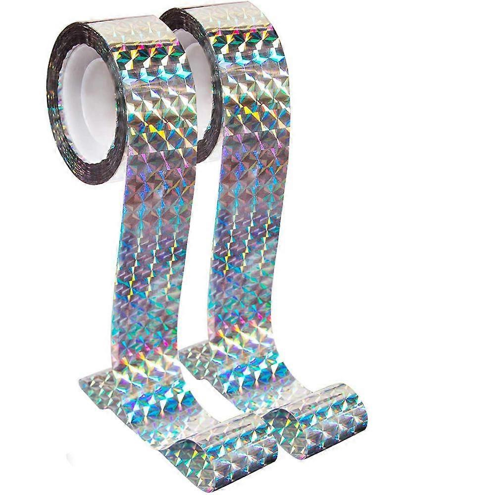 80M فلاش عاكس الطيور تخويف الشريط مسموع طارد الثعلب الحمام مبيد الحشرات الشريط رادع الأشرطة 24MM بستان الآفات Cont TGN