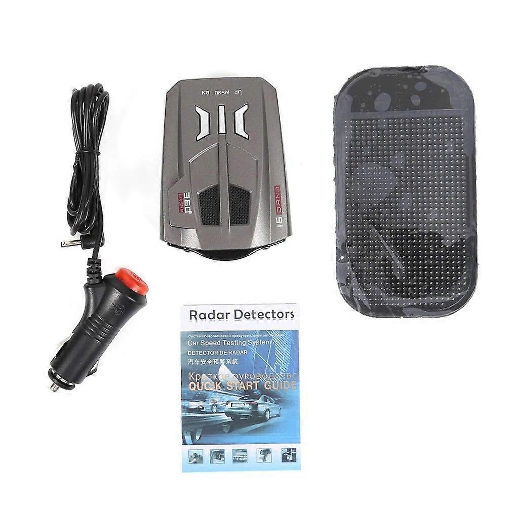 V9 Car Radar Detectors With English Russian Version Vehicle Speed Voice Alert Warning X K Ka Band Speeds Alarm Warning Systems
