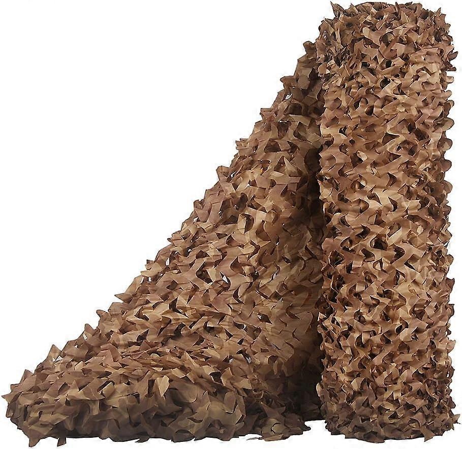 Military camouflage netting is ideal for hunting, sunshade, camouflage decoration, sunshade, patio sunshade (desert)2x3m