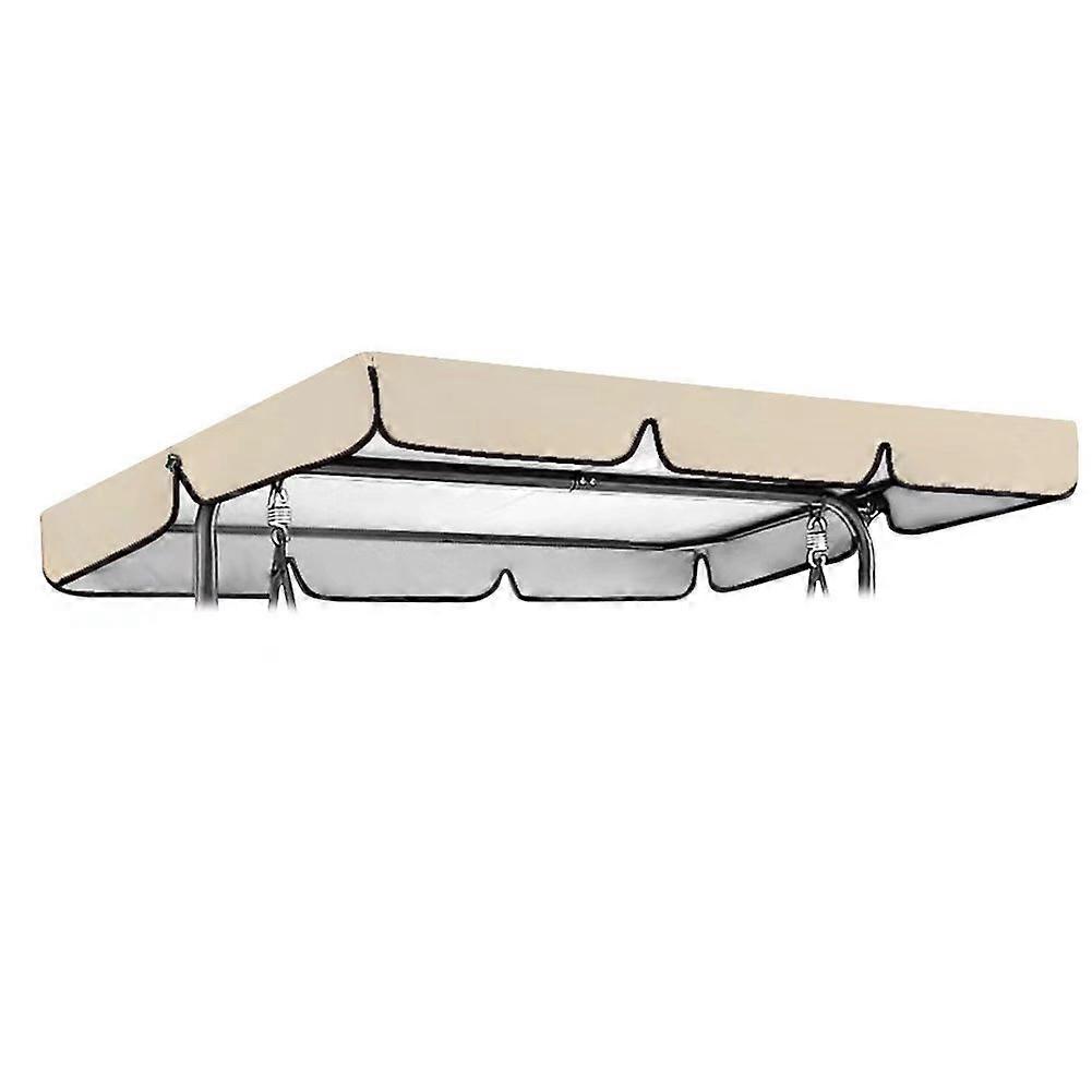 Replacement Canopy for Garden Swing, Replacement Cover, Waterproof Garden Swing Canopy, Replacement Swing Canopy for Swing Gardens and Patios (Beige16