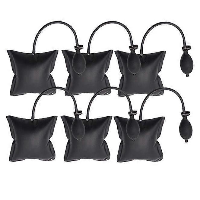 Set of 6 Mounting Pads, Auto/Wedge/Wedge/Door Stopper/Lever/Pneumatic Lever Wedge Air Wedge Pump Wedge Alignment Tool Inflatable Wedge Air Cushion Pow