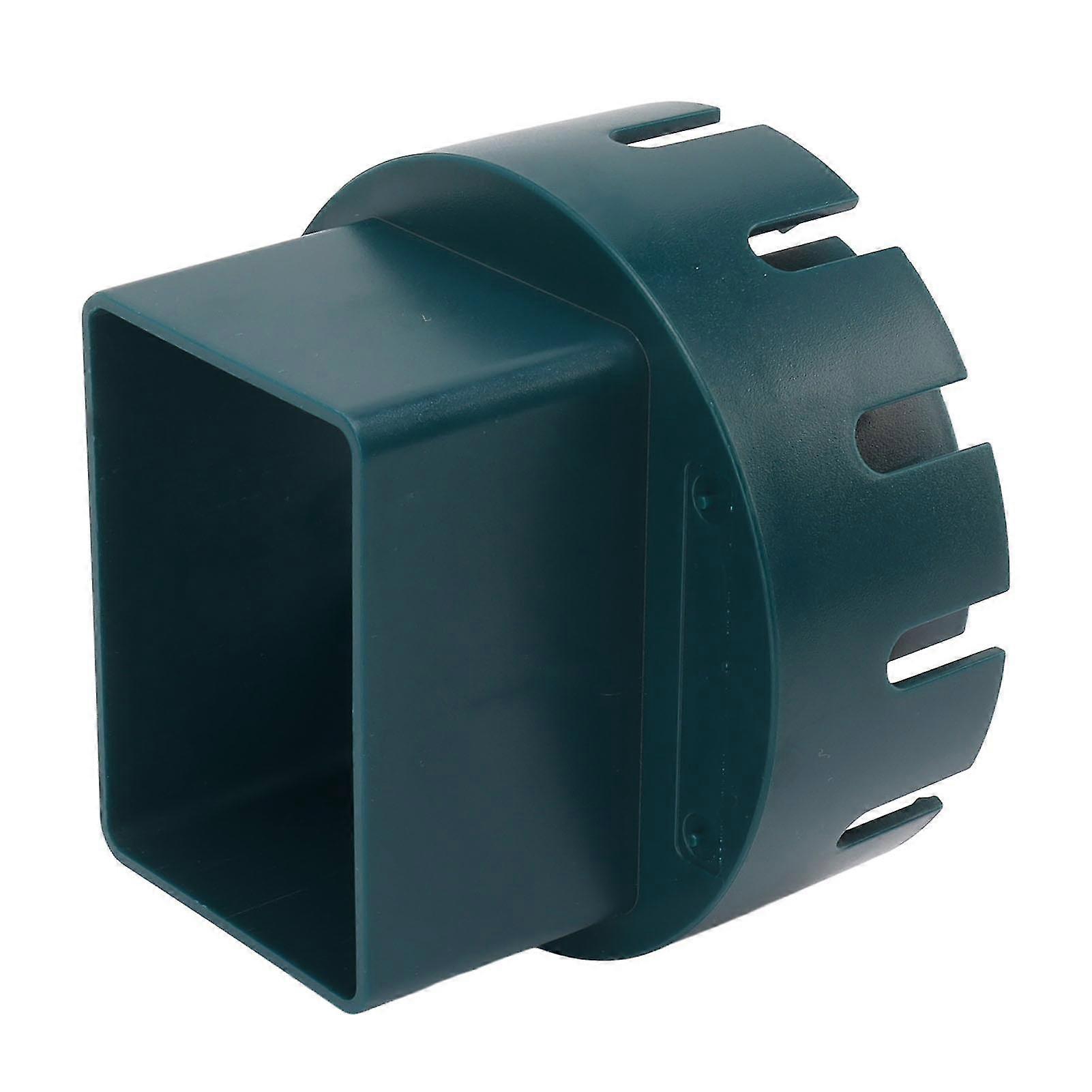 Downspout Adapter Plastic Drain Adapter Replacement Downpipe Converter Connector With Screws 7