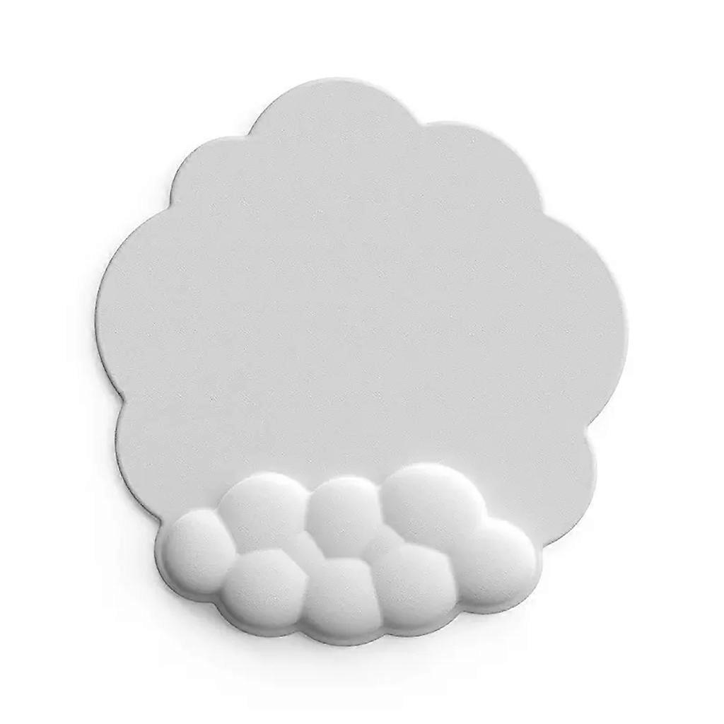 Soft Memory Foam Mouse Pad Cloud Design Non-Slip Base for Gaming Typing
