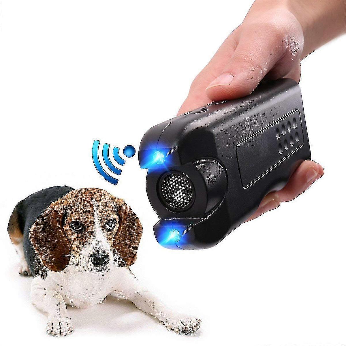 Handheld Dog Repellent, Ultrasonic Dog Trainer, Portable Electronic Dog Deterrent With Led Flashlight High Quality -LCL- MXBC