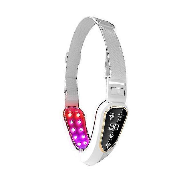 V شكل الوجه شد الوجه EMS مدلك التخسيس الوجه مزيل الذقن المزدوج بقيادة جهاز شد الوجه بالضوء- MXBC