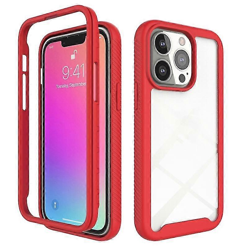 For Iphone 13 Starry Sky Solid Color Series Shockproof Pc + Tpu Protective Case(black)
