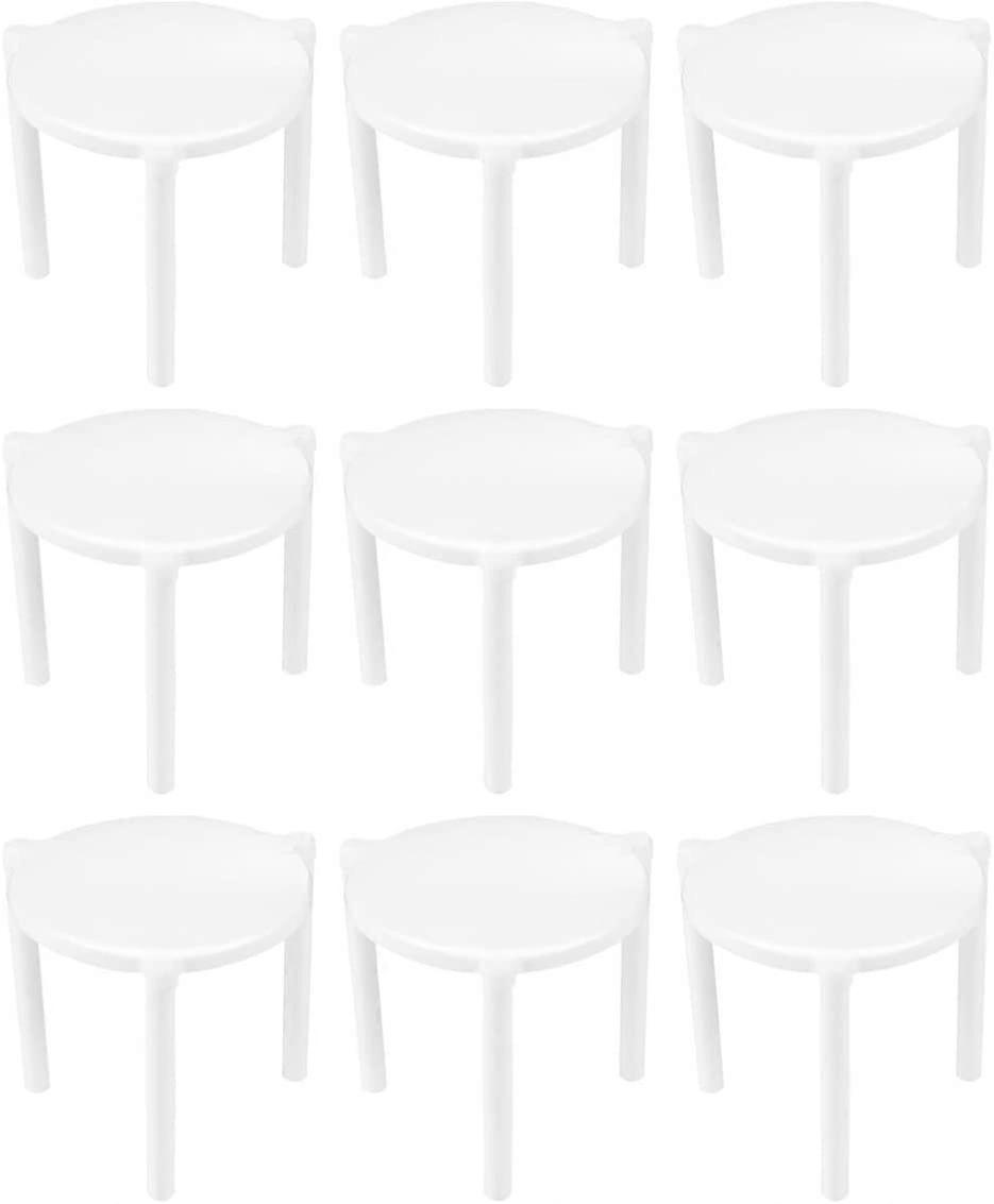 Pizza Plastic Bracket Pizza Packing Triangle Support Bracket 100 Pieces (4-D-W)