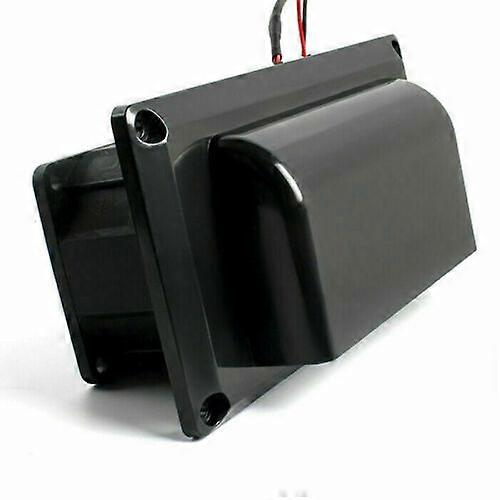 Matkailuvaunuun matkailuauto matkailuauto sivu tuuletusaukko poistopuhallin tuuletin jäähdytys ilmanvaihtoSH