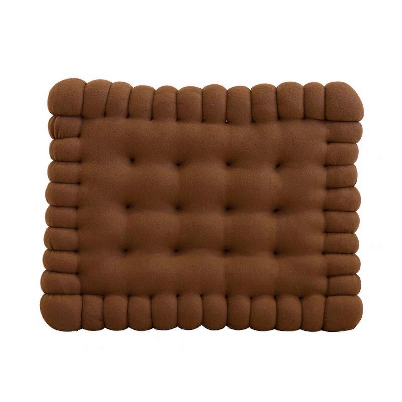 Seat Cushion Soft Texture Wide Application Polypropylene Cookie Shaped Floor Mat Pillow Household Supplies