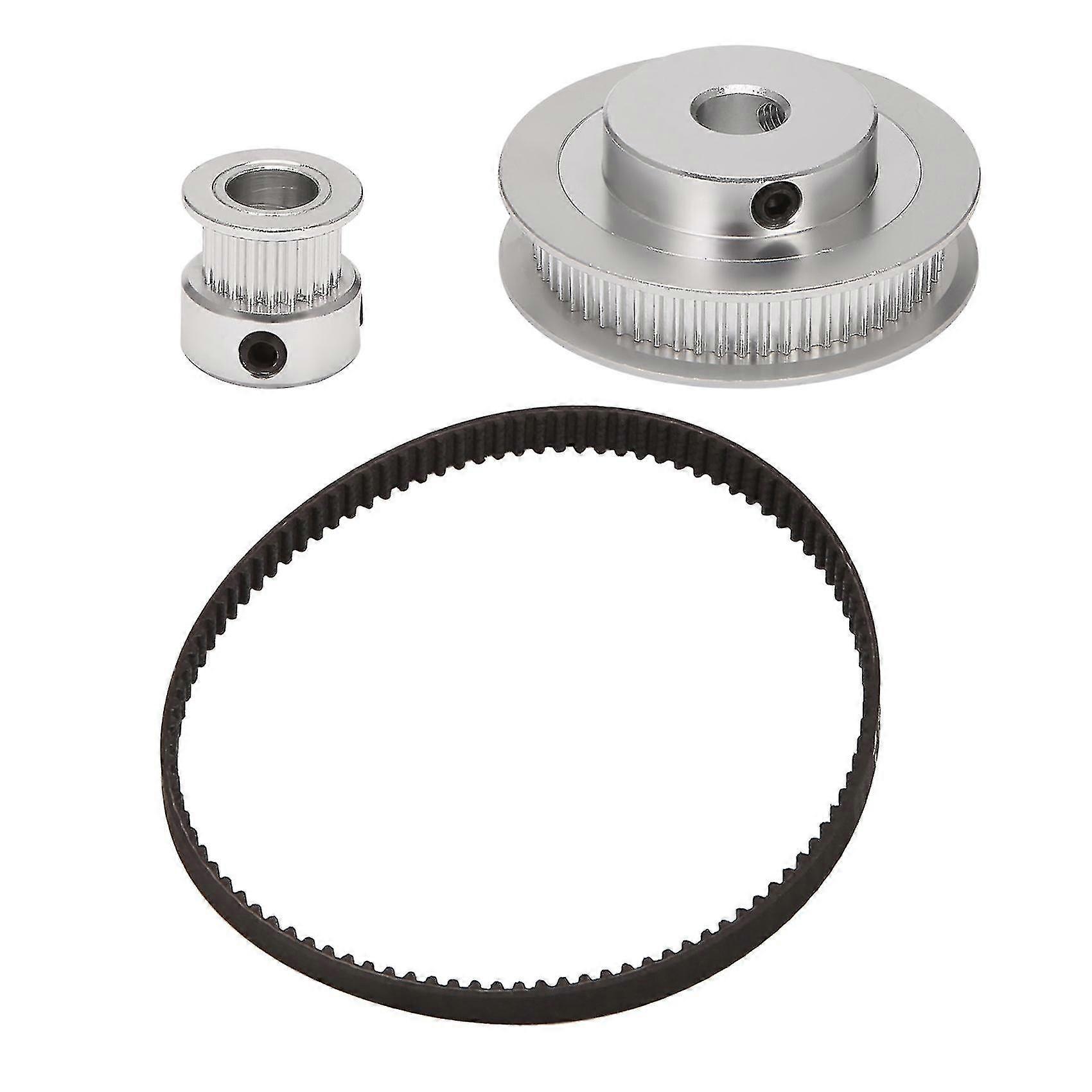 2gt Synchronous Wheel 1:3 Reduction Transmission Pulley Pulley Model Mechanical Belt For 3d Printer