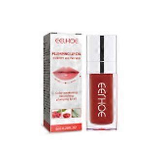 flot palisander farve Fugtgivende læbeolie Plumping Lip Tint Fugtgivende Lip Gloss, Gennemsigtig Lip Balm Care Stick Nærende Reparerende Ikke-klæbrig, Fugtig