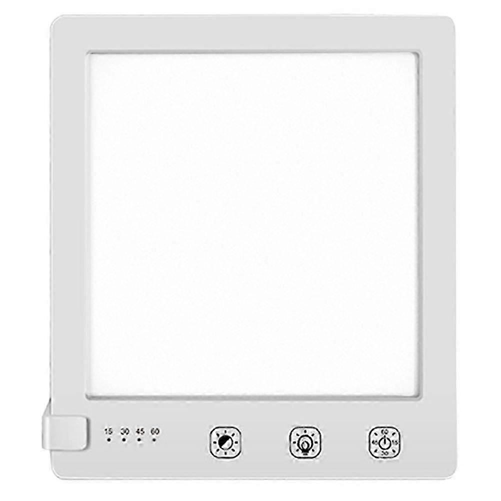 1 Set Sad Light Therapy Lamp Bionic Sun Lamp Three-color Temperature Smart Night Light