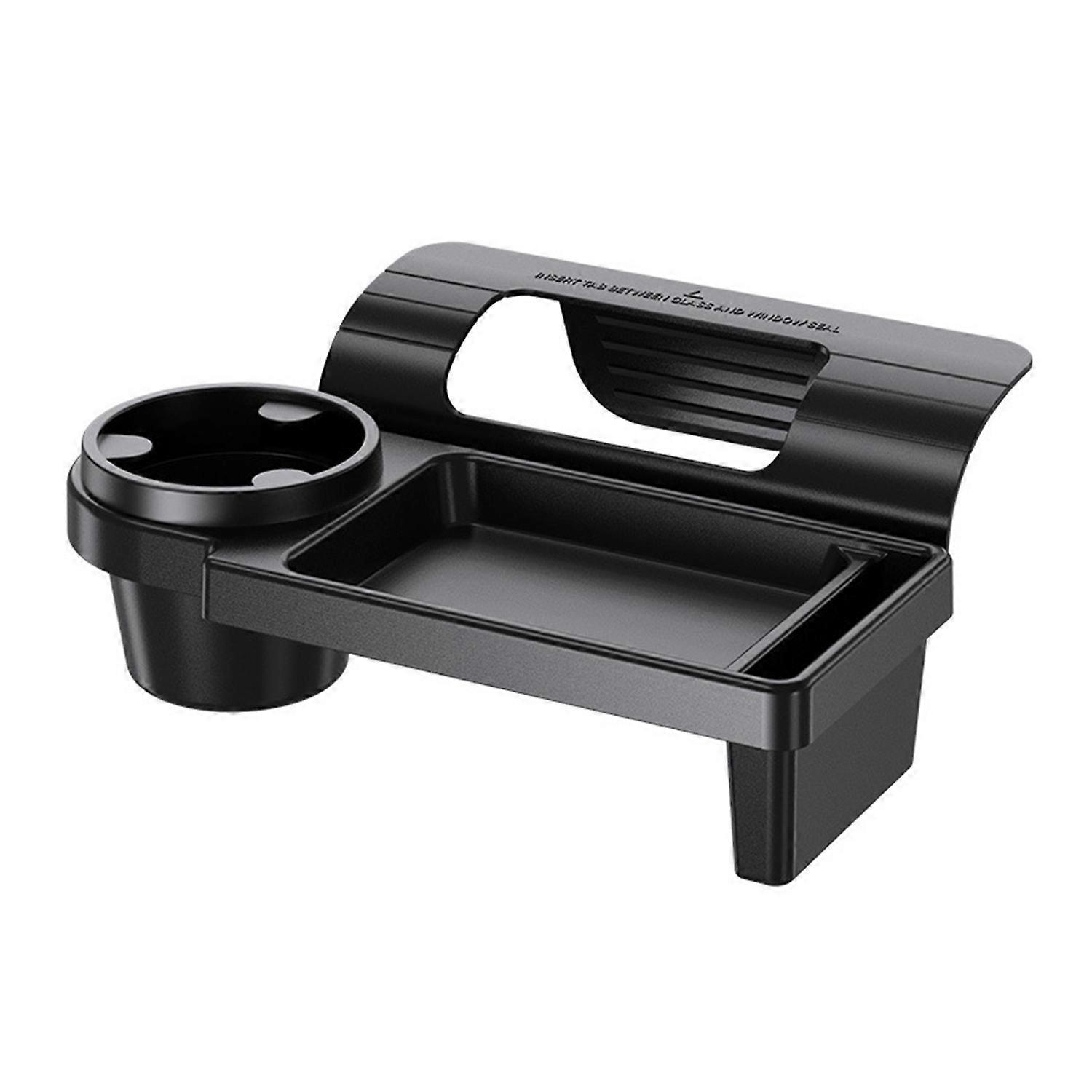 Car Window Storage Box Multifunctional Storage Tray Organizer Space-Saving Vehicle Door Side Hanging