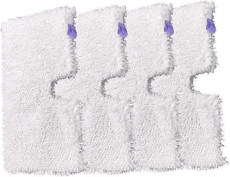 Microfiber Replacement Pads for Shark Steam Pocket Mop S3500 Series (4pcs)