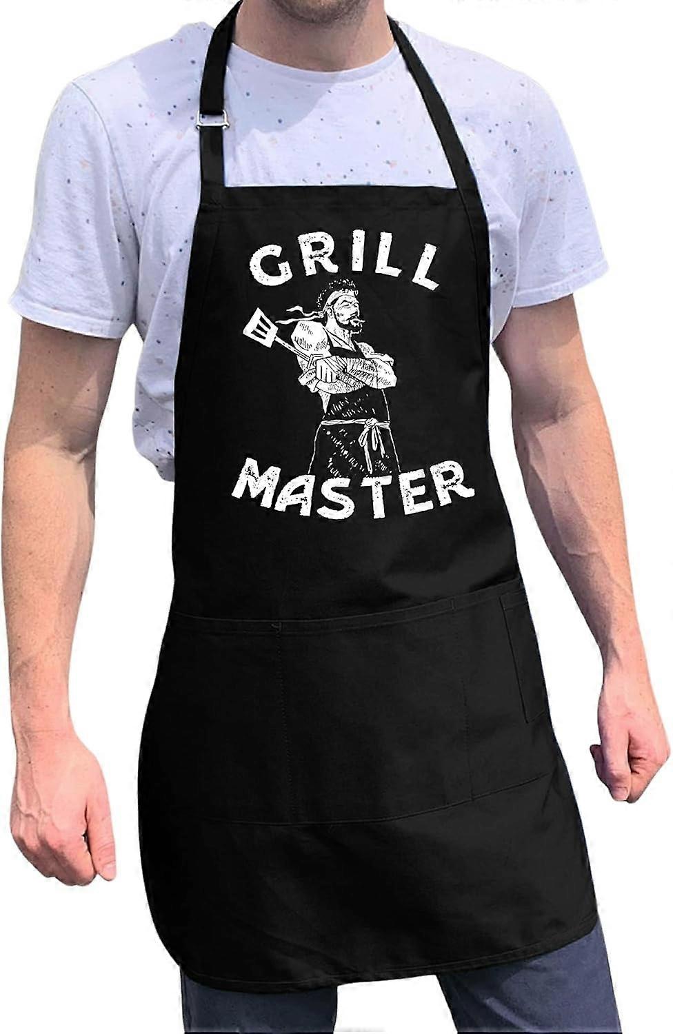 Grillmaster Adjustable BBQ Apron for Men, One Size
