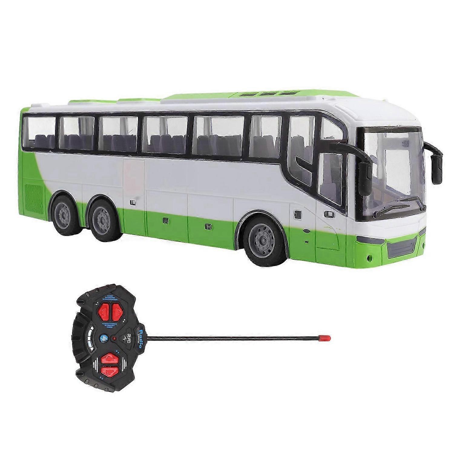 Car Toys for Boys Girls 1/30 Remote Control Bus Model Electric Wireless Simulation Large RC Bus Toy