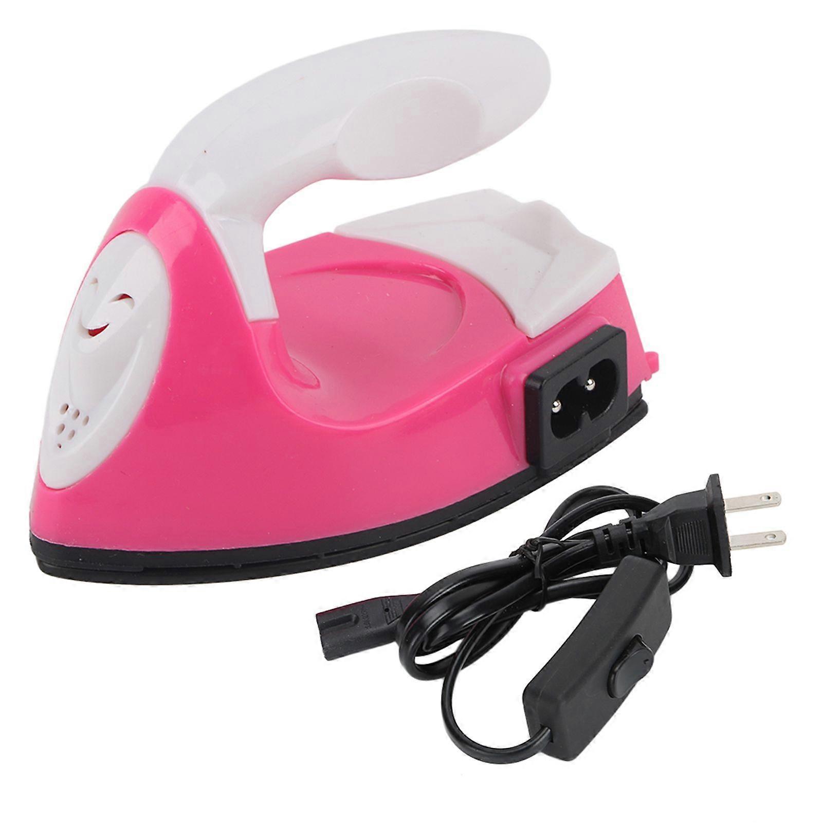 Mini Electric Iron DIY Craft Processing Handheld Constant Temperature Electric Iron US Plug 100-240V