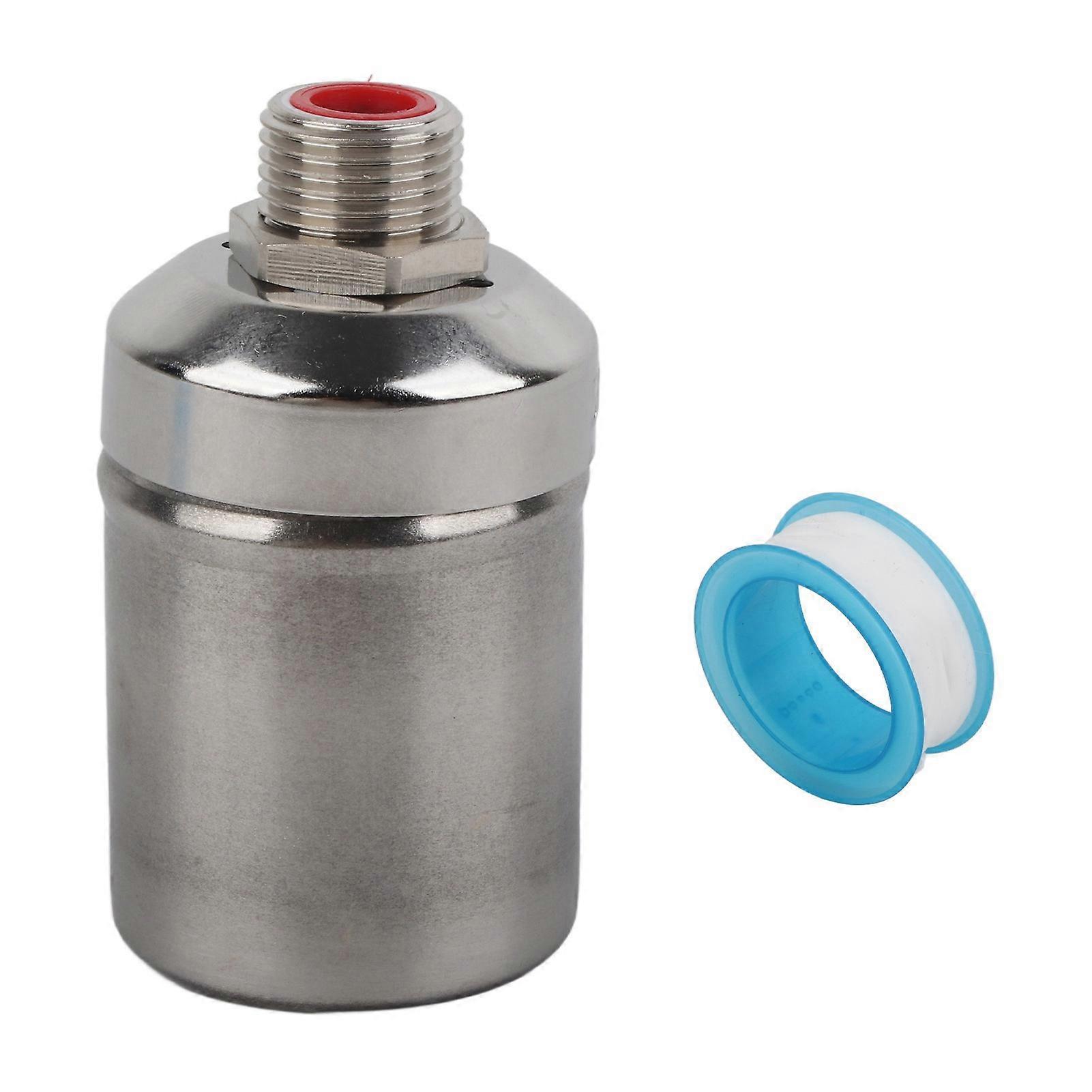Control Valve, Chacerls Floating Ball Valve 1/2in Floating Ball Valve Stainless Steel Automatic Water Control Valve for Water Tank Sink Tower 0WGI4