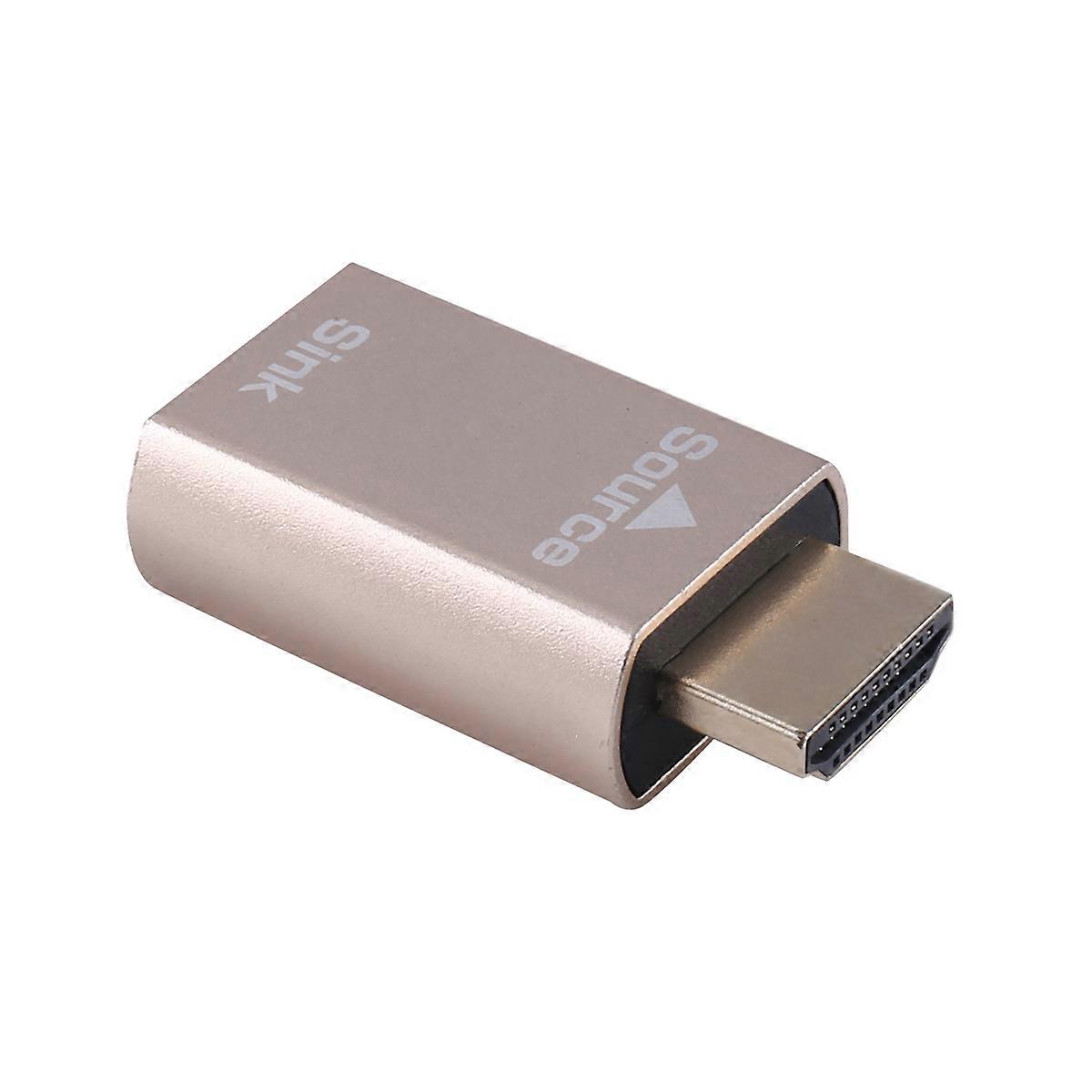 -Compatible Lock Screen Signal Holder KVM HDMI2.0 Virtual Adapter EDID DDC Dummy Plug for -Compatib