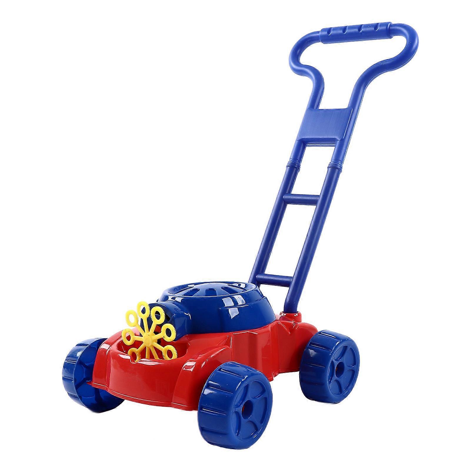 Child Trolley Bubble Machine Electric Easy Use Develop Basic Skill Gain Pleasure Education Toy