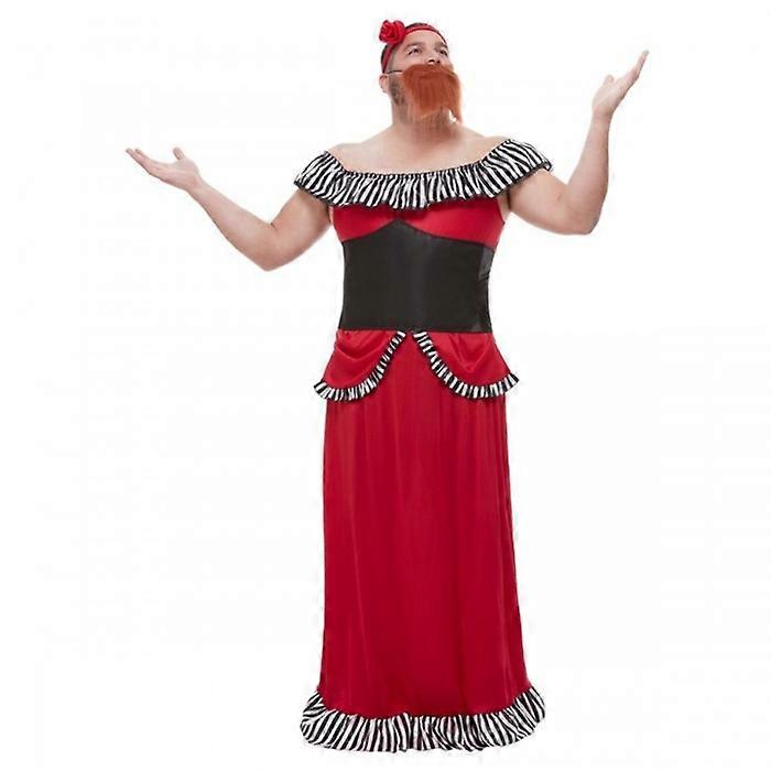 Smiffys Mens Bearded Lady Costume Set