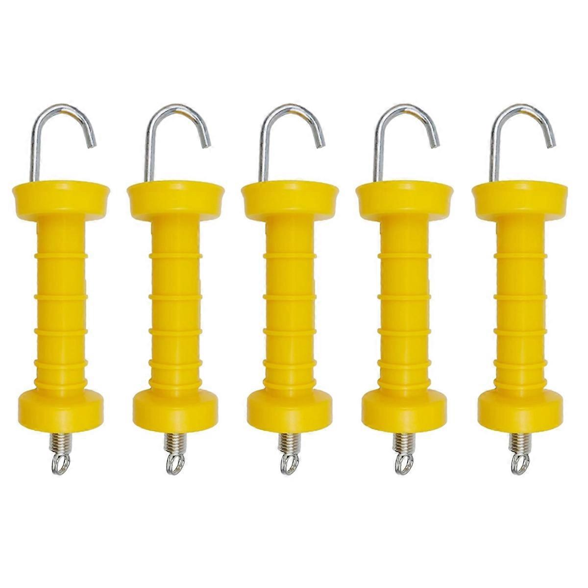 5 Pcs High Quality Electric Fence Gate Handle Insulated Spring Handles Plastic Door Handle Ranch Fe