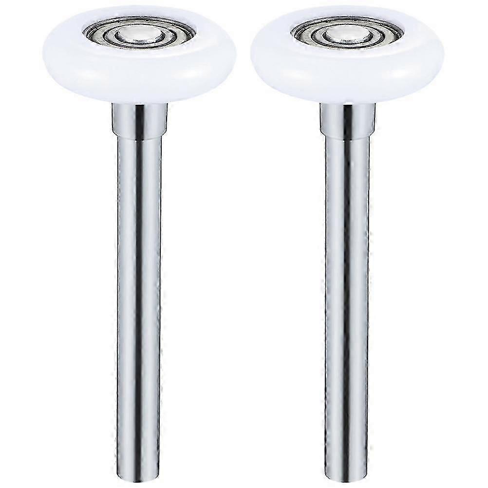 2pcs Garage Door Roller Nylon Roller With Stem Garage Door Replacement Roller