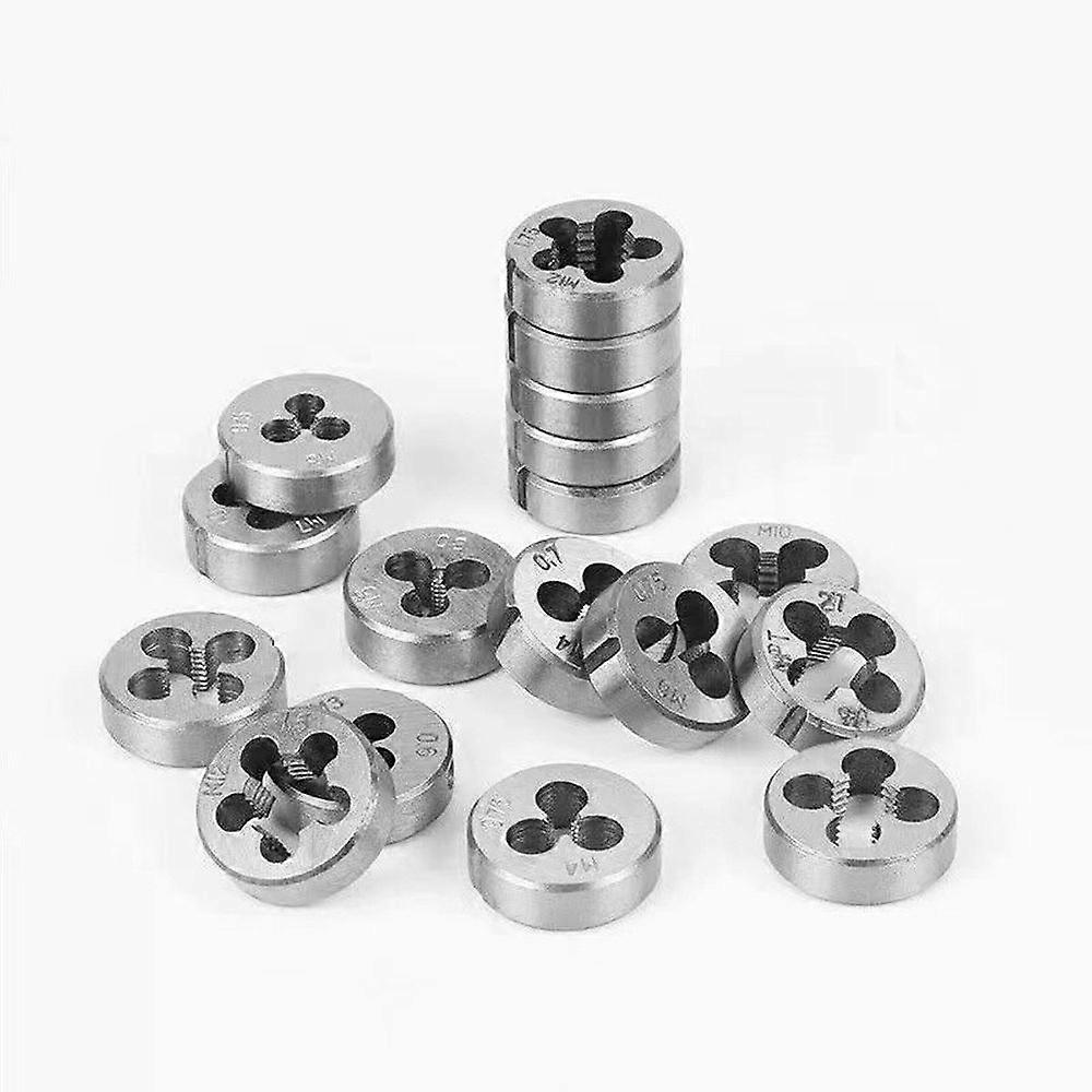 40~Piece Tap and Die Set Metric Sizes Tap Thread Tapper Hand Threading Tool M3~M12 with Storage Case MK9357