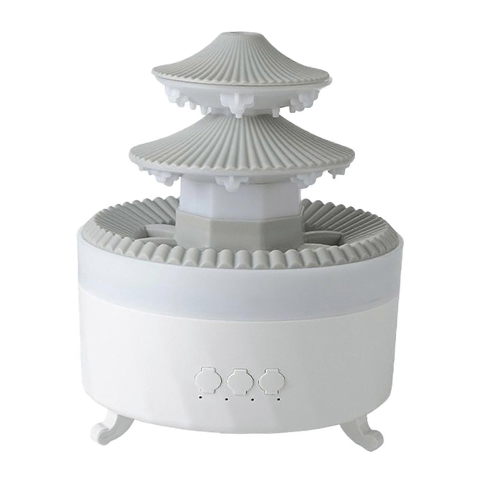 Pagoda Shape Humidifier Essential Oil Diffuser EU 220V for Office, Bedroom