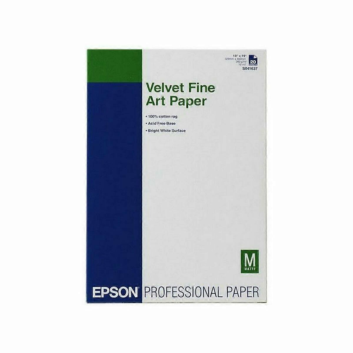 Ink and Photogrpahic Paper pack Epson C13S041637 A3 20 Sheets
