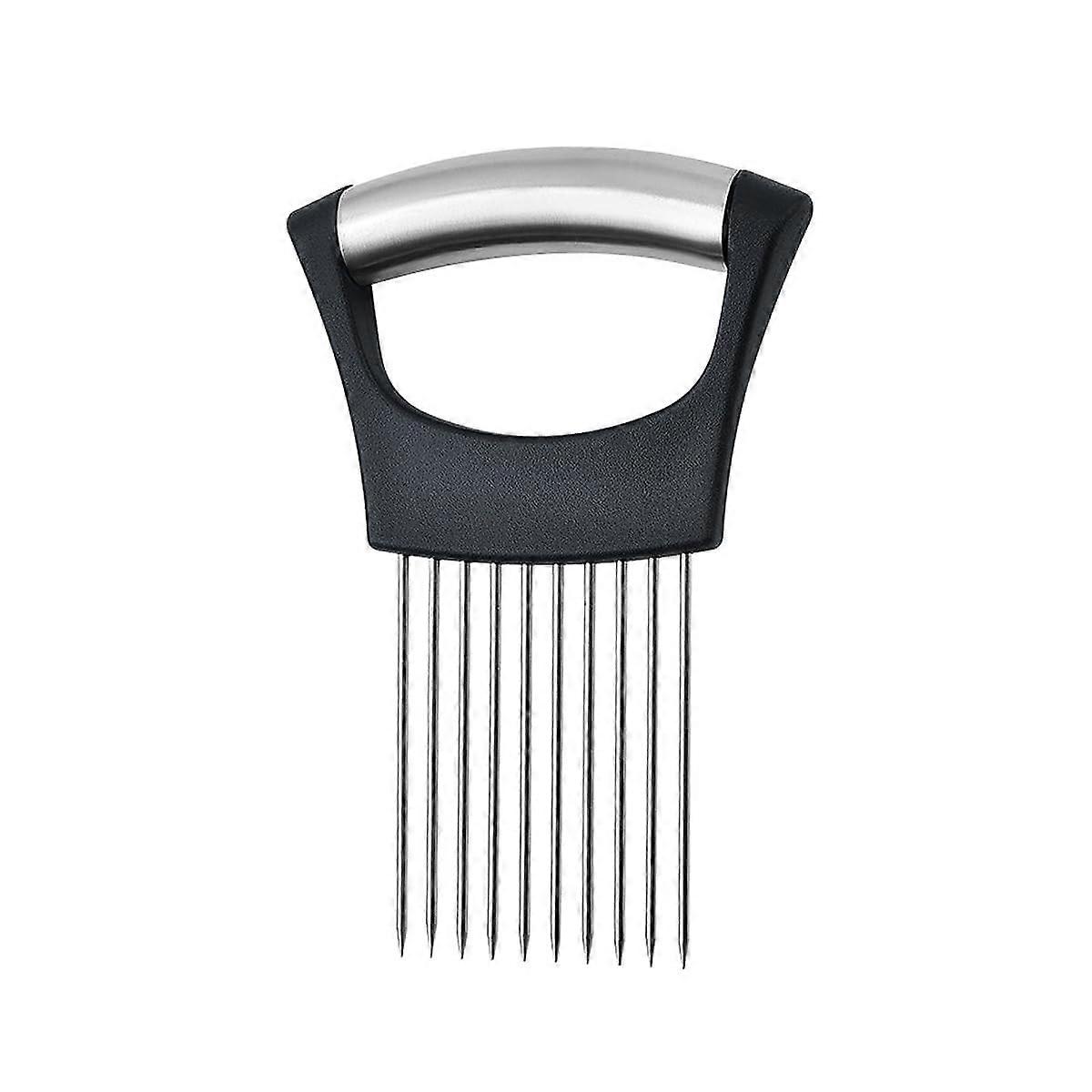 Stainless Steel Onion Slicer - Multi-Function Kitchen Tool Model, 2 Size Options, Dishwasher Safe