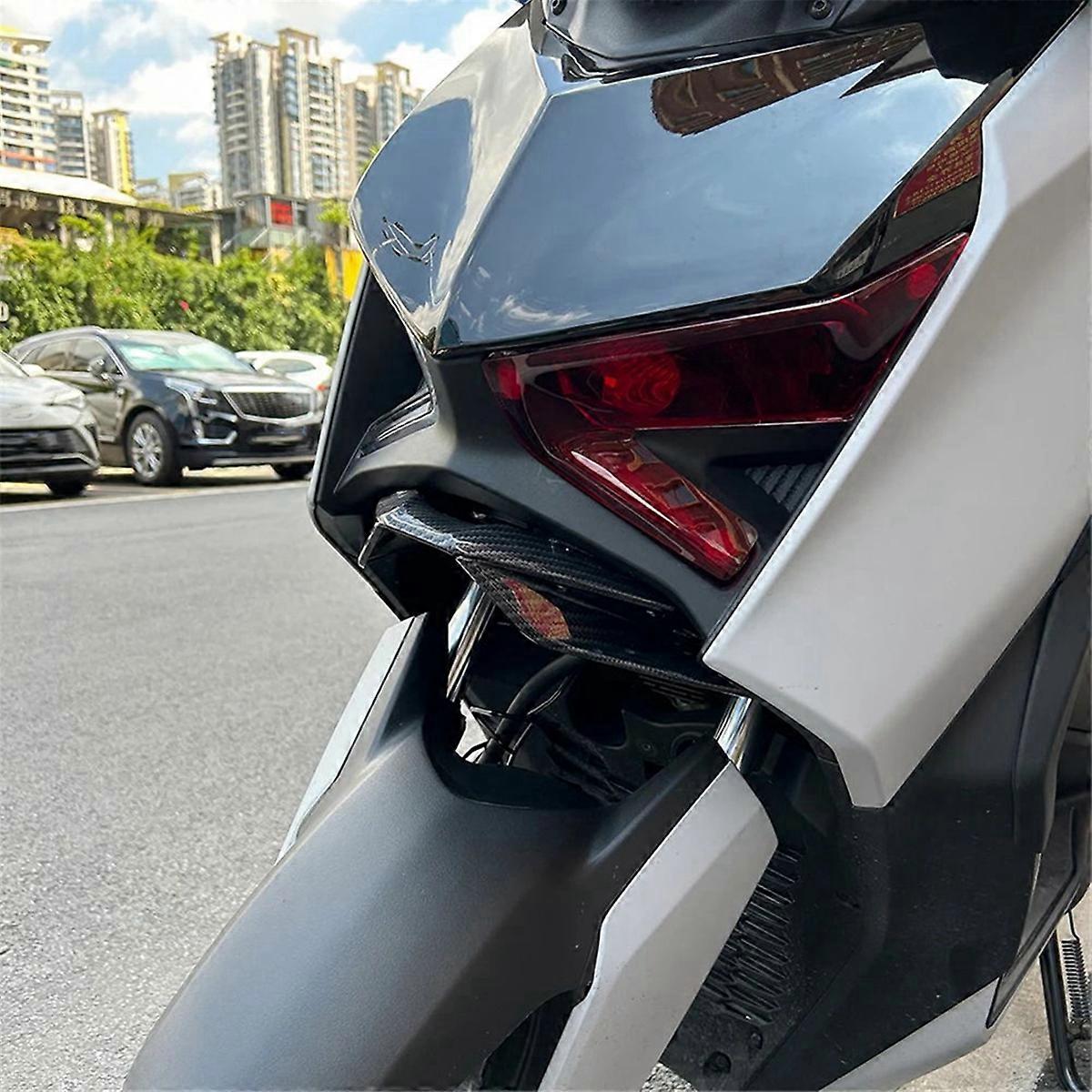 Motorcycle Front Fairing Aerodynamic Winglet Lower Cover Guard Wing Kit for XMAX300 2023-2025 Carbo