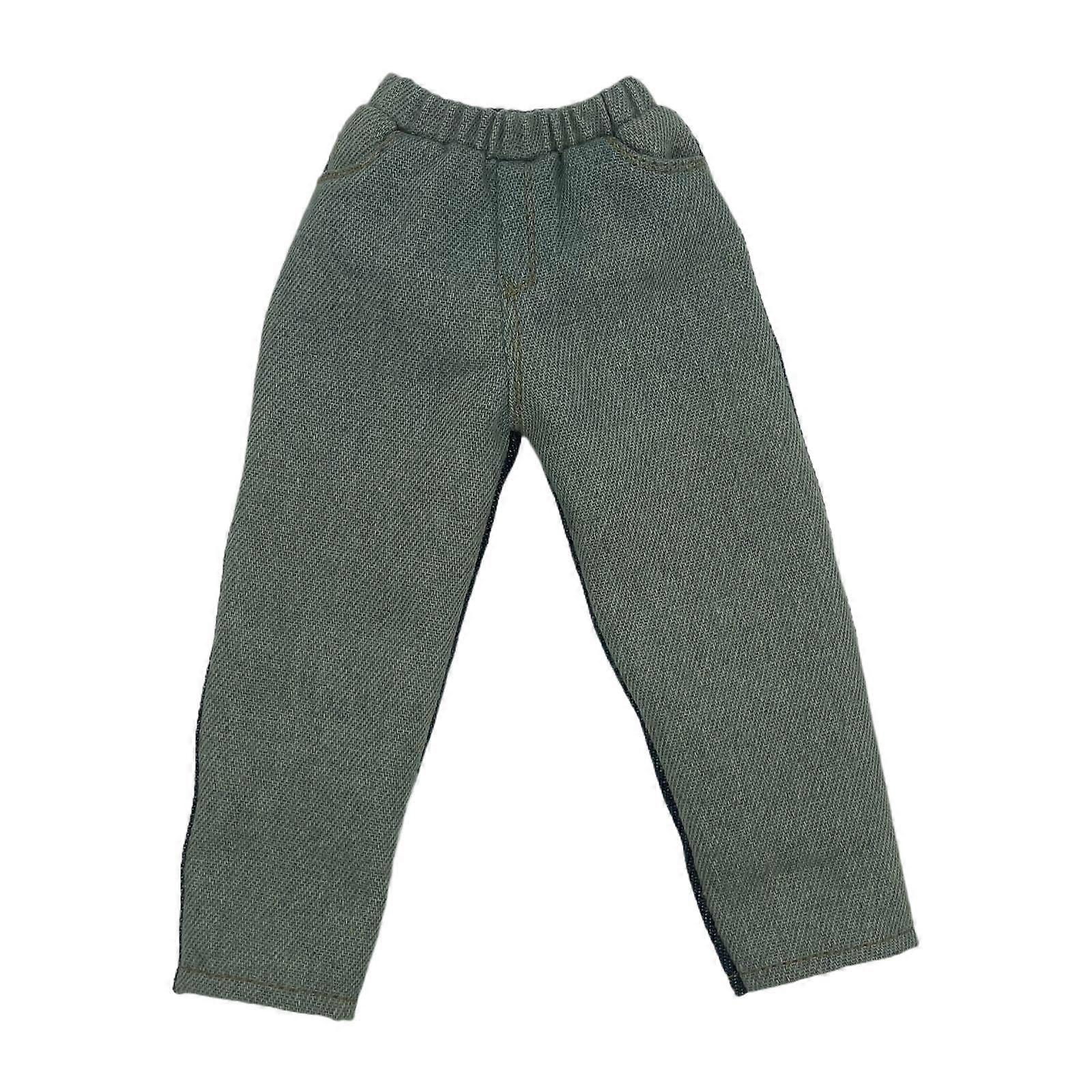 1/6 Scale Action Figures Pants Doll Jeans Pretend Play Toy Scene Photo Prop