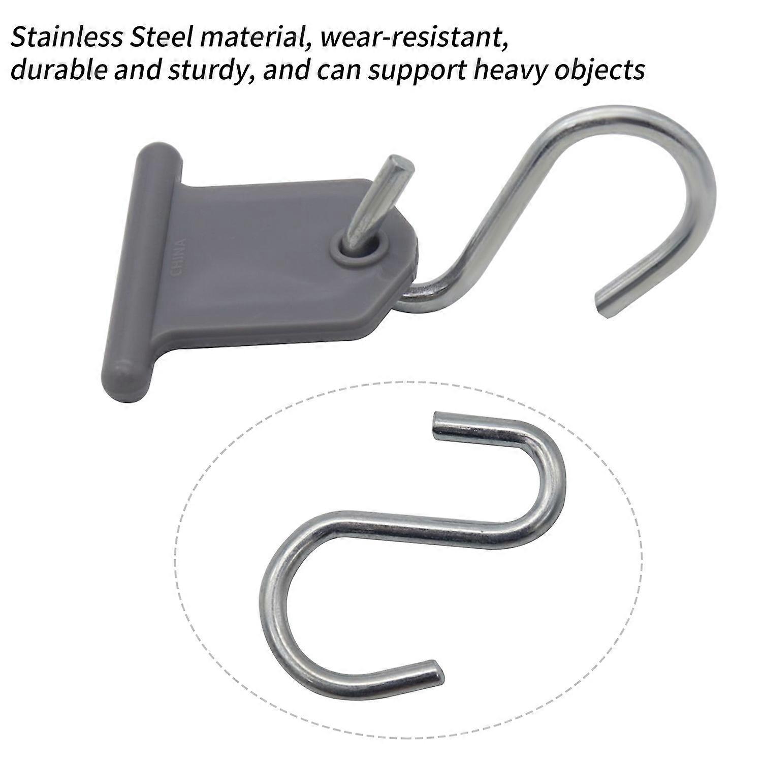 RV Awning Hooks for Lights Camping Awning Accessory Hangers RV Party Light Hangers 8pcs