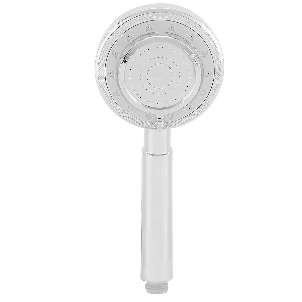 G1/2 Three Functions Adjustable Shower Head 5 Inch Bathroom Spray Head Chrome Finish for Home Use