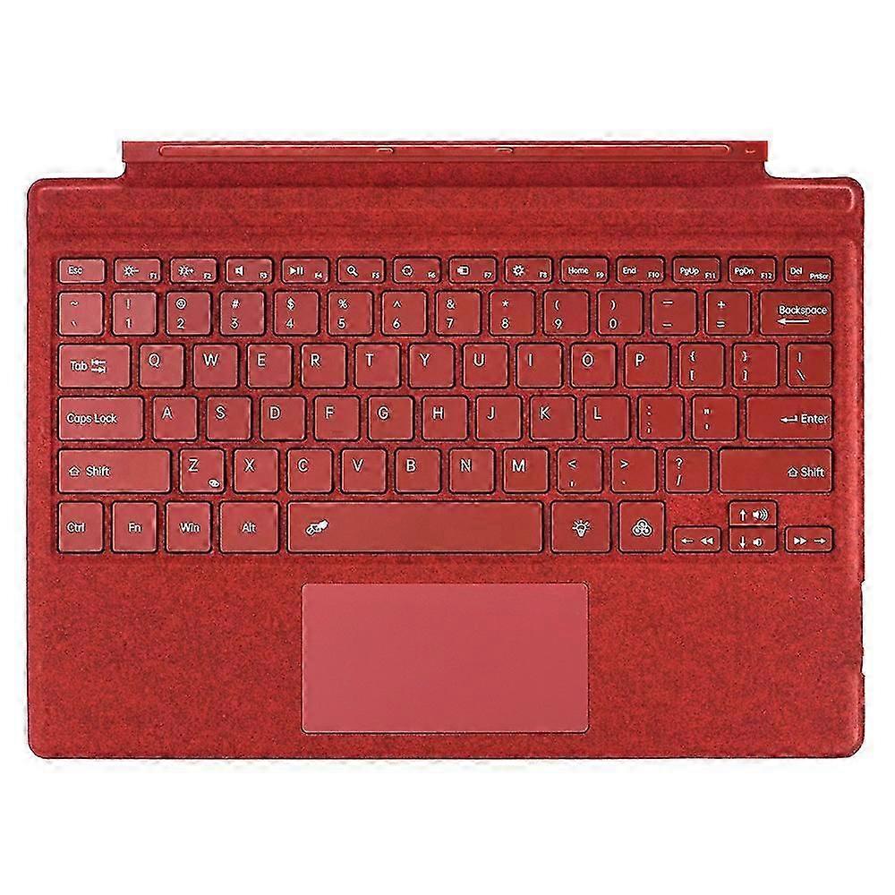 Microsoft Surface Pro 7+/7/6/5/4/3 Backlit Bluetooth Keyboard with Touchpad_Gift for G