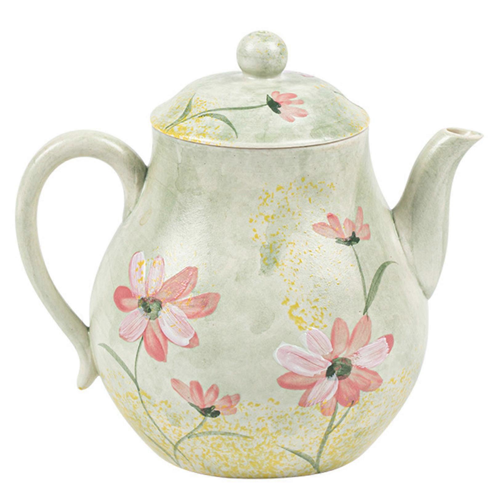 Teapots for Loose Tea Elegant Handcrafted Ceramic Teapot Present for Tea Lovers